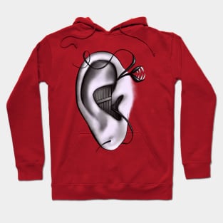 Ear Monster Weird Art Hoodie